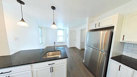 Kitchen to Living Room